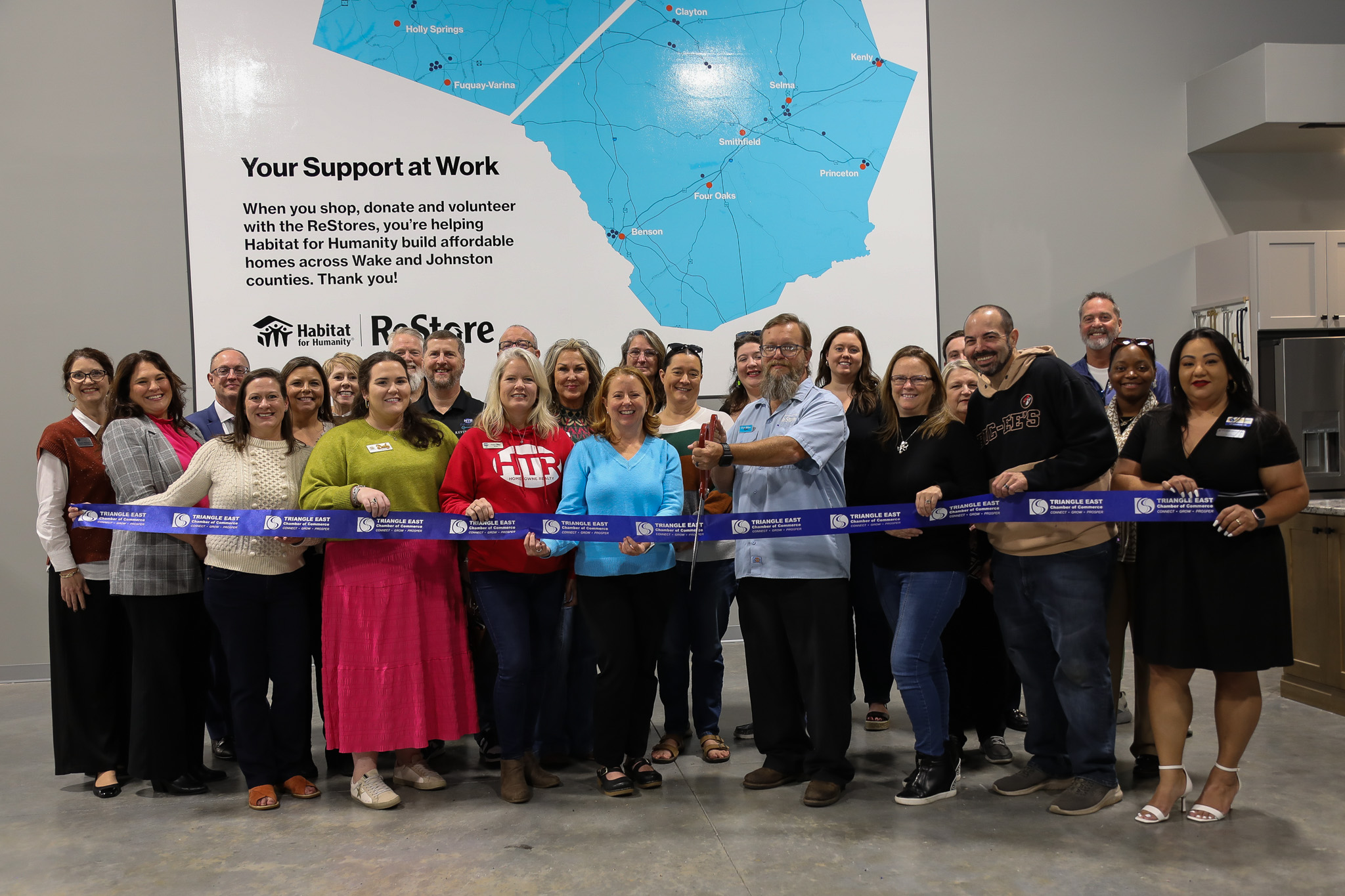 Clayton ReStore Ribbon Cutting